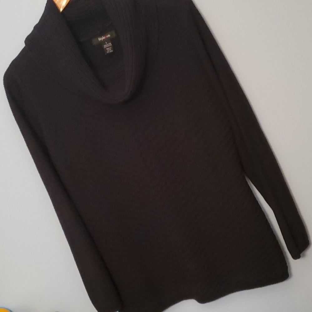 Cozy black sweater